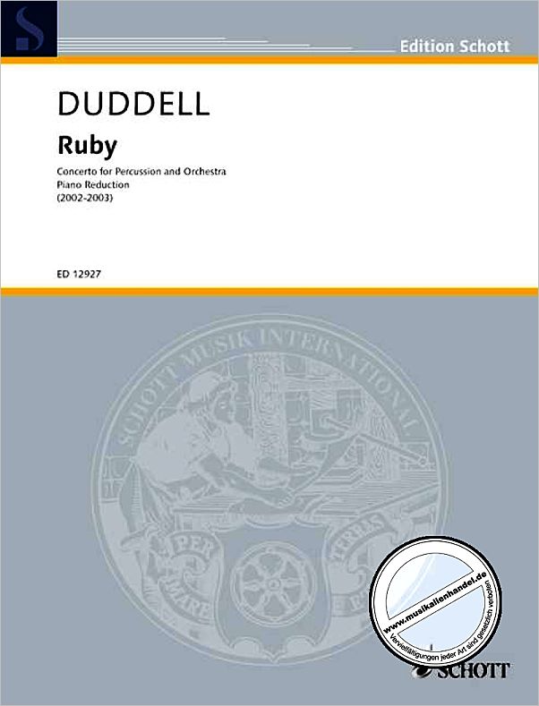 Titelbild für ED 12927 - RUBY - SCHLAGZ ORCH