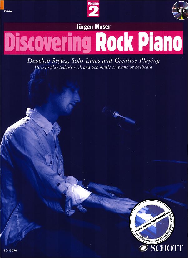 Titelbild für ED 13070 - DISCOVERING ROCK PIANO 2