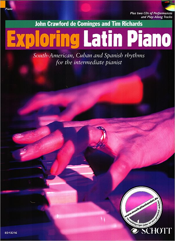 Titelbild für ED 13216 - EXPLORING LATIN PIANO