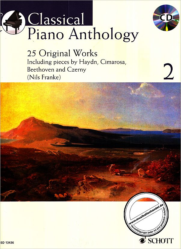 Titelbild für ED 13436 - CLASSICAL PIANO ANTHOLOGY 2