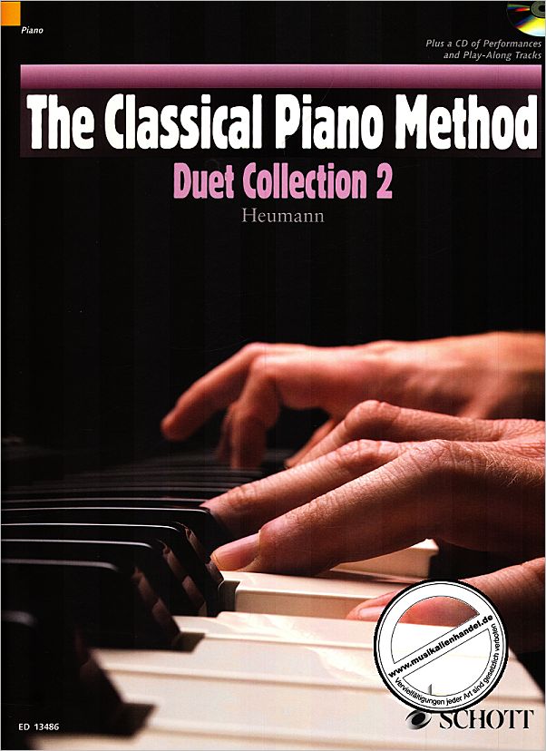 Titelbild für ED 13486 - THE CLASSICAL PIANO METHOD 2