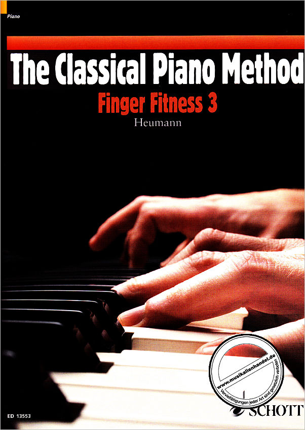 Titelbild für ED 13553 - THE CLASSICAL PIANO METHOD 3 - FINGER FITNESS