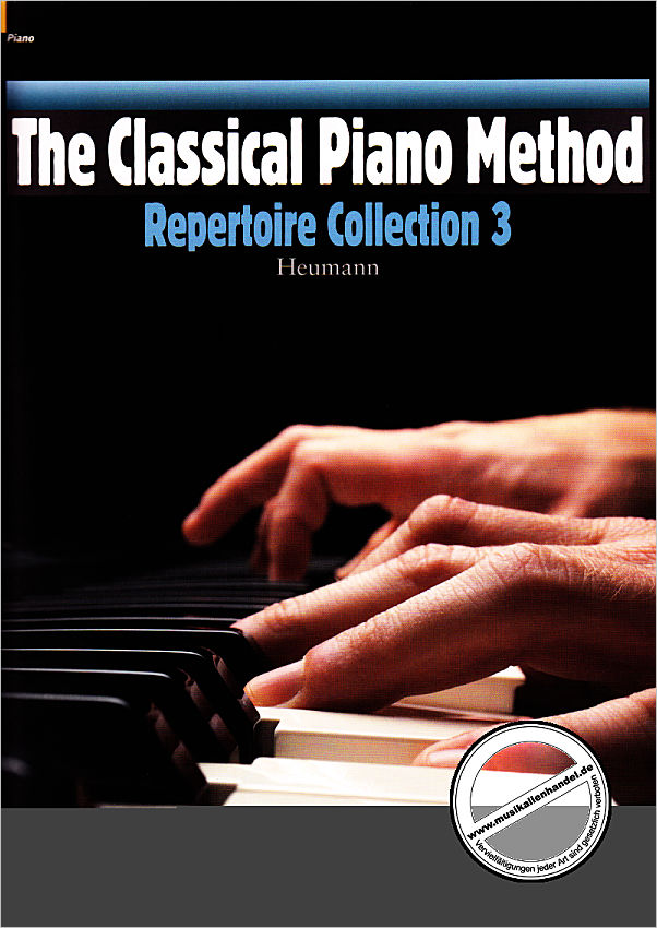 Titelbild für ED 13563 - THE CLASSICAL PIANO METHOD 3