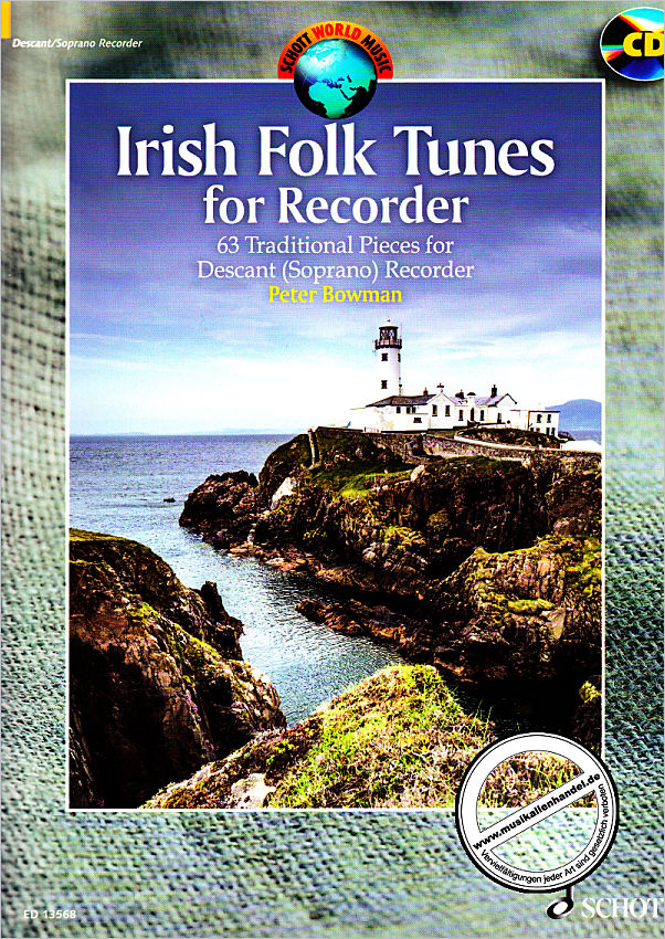 Titelbild für ED 13568 - IRISH FOLK TUNES
