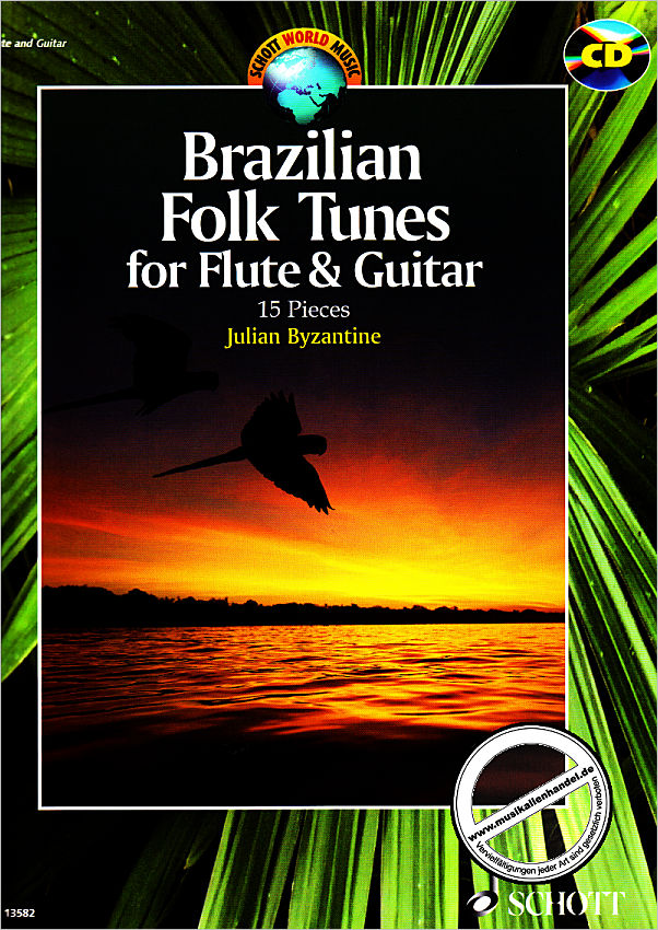 Titelbild für ED 13582 - BRAZILIAN FOLK TUNES