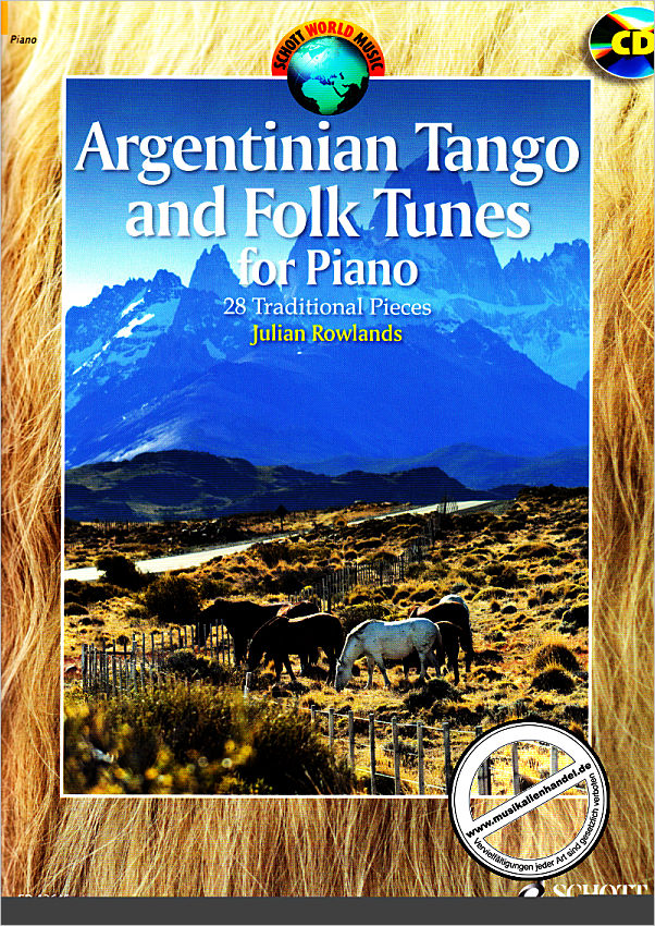 Titelbild für ED 13645 - ARGENTINIAN TANGO AND FOLK TUNES