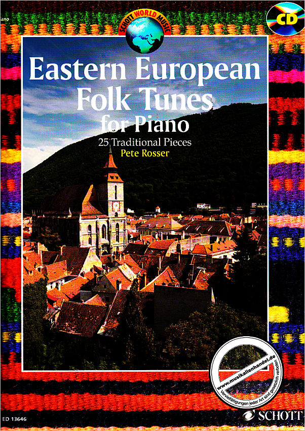 Titelbild für ED 13646 - EASTERN EUROPEAN FOLK TUNES