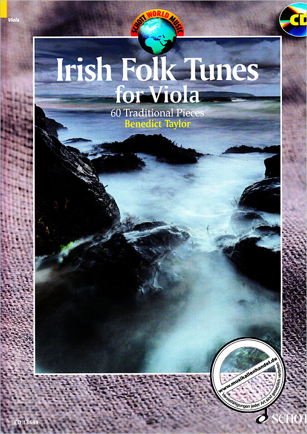 Titelbild für ED 13649 - IRISH FOLK TUNES