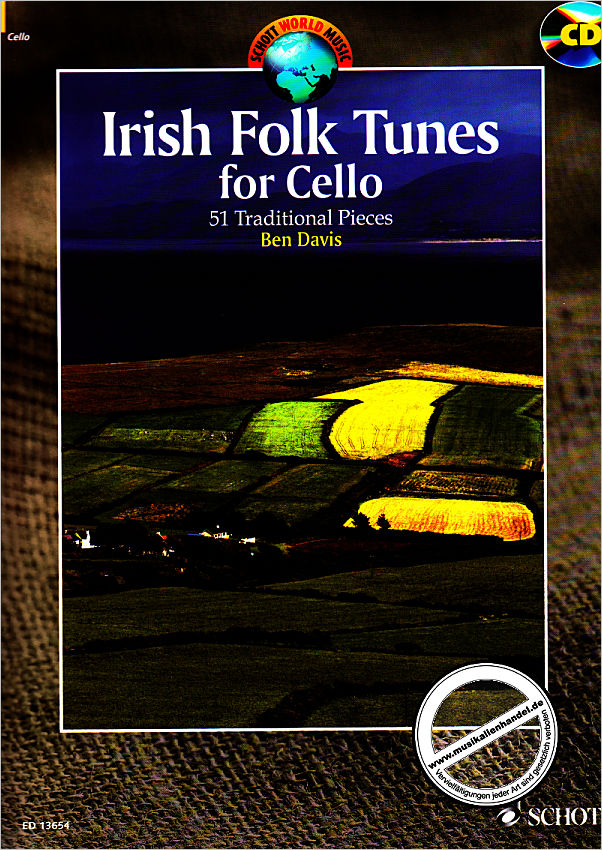 Titelbild für ED 13654 - IRISH FOLK TUNES