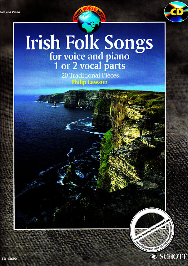 Titelbild für ED 13690 - IRISH FOLK SONGS