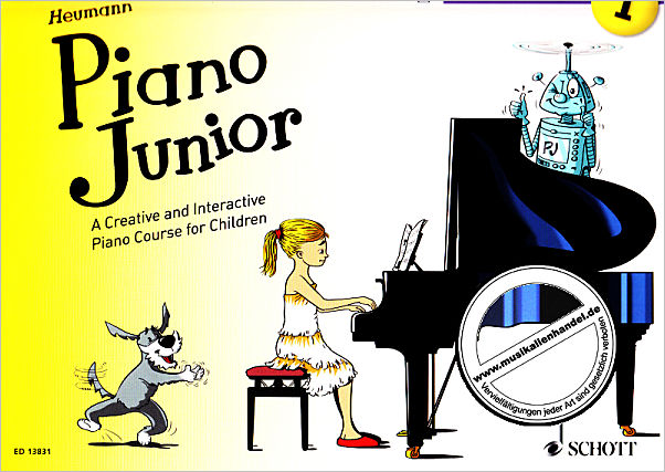 Titelbild für ED 13831 - PIANO JUNIOR 1