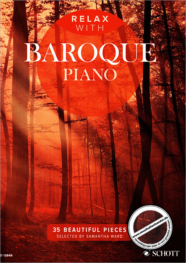 Titelbild für ED 13849 - RELAX WITH BAROQUE PIANO