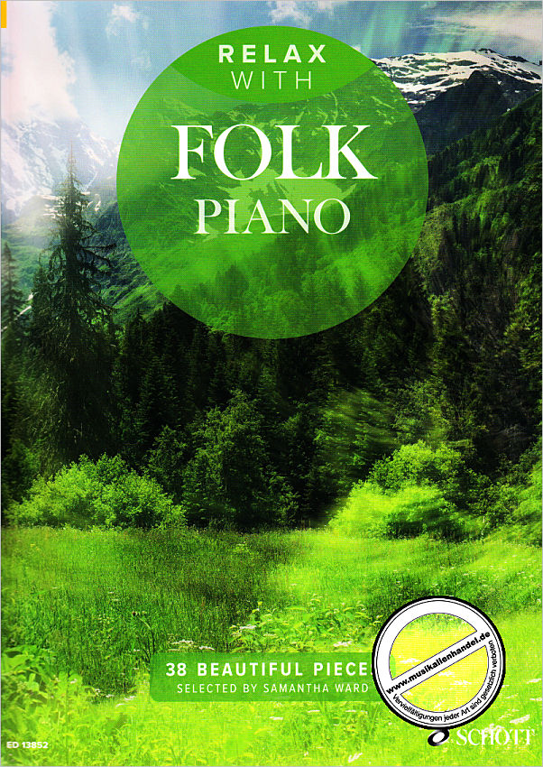 Titelbild für ED 13852 - RELAX WITH FOLK PIANO