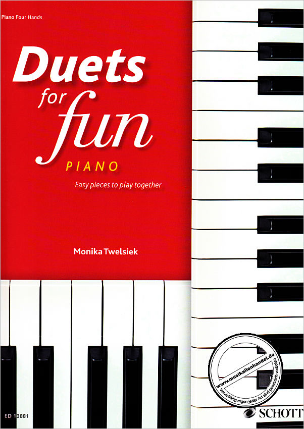 Titelbild für ED 13881 - DUETS FOR FUN