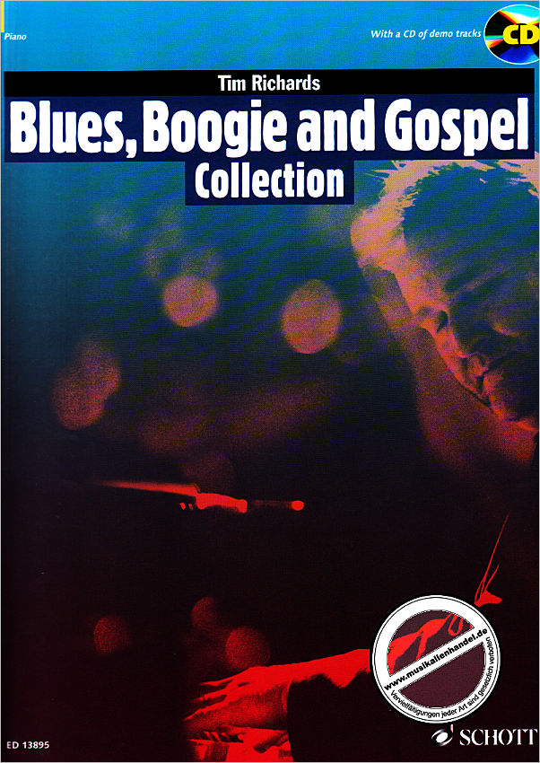 Titelbild für ED 13895 - BLUES BOOGIE + GOSPEL COLLECTION