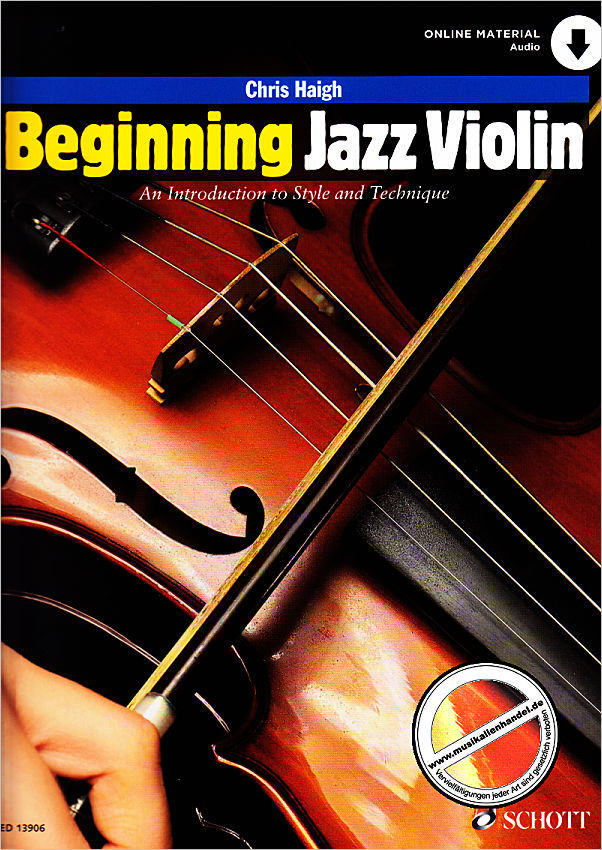 Titelbild für ED 13906 - Beginning Jazz Violin