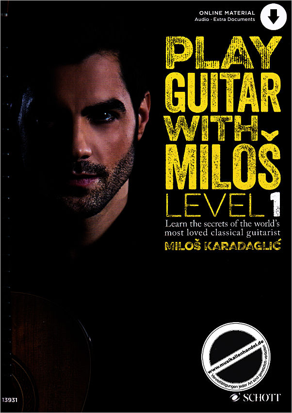 Titelbild für ED 13931 - Play guitar with Milos 1