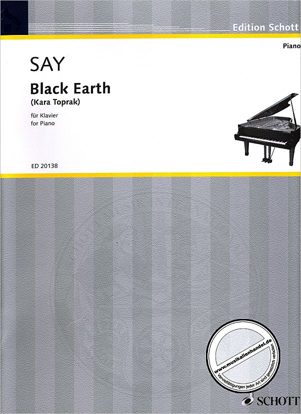 Titelbild für ED 20138 - KARA TOPRAK - BLACK EARTH