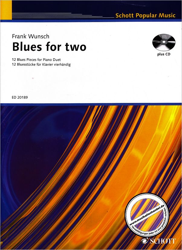 Titelbild für ED 20189 - BLUES FOR TWO