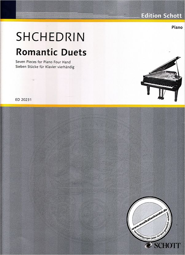 Titelbild für ED 20231 - ROMANTIC DUETS (2007)