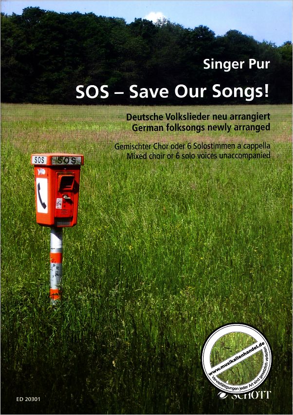 Titelbild für ED 20301 - SOS - SAVE OUR SONGS