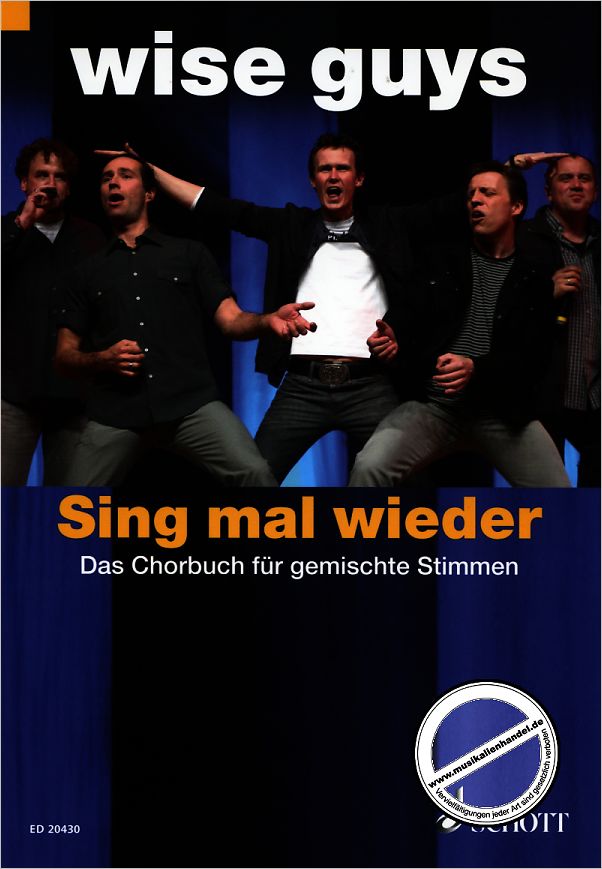Titelbild für ED 20430 - SING MAL WIEDER - DAS CHORBUCH FUER GEMISCHTE STIMMEN