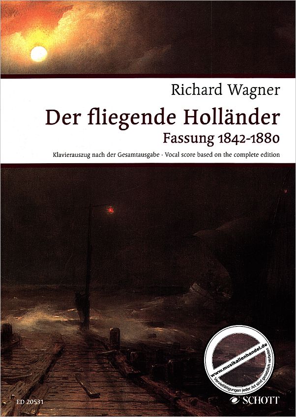 Titelbild für ED 20531 - DER FLIEGENDE HOLLAENDER