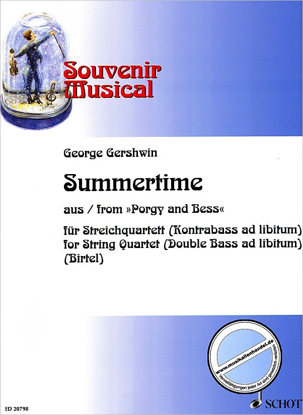 Titelbild für ED 20798 - SUMMERTIME