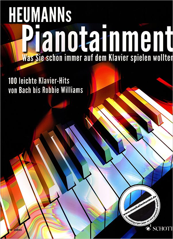 Titelbild für ED 20850 - HEUMANNS PIANOTAINMENT