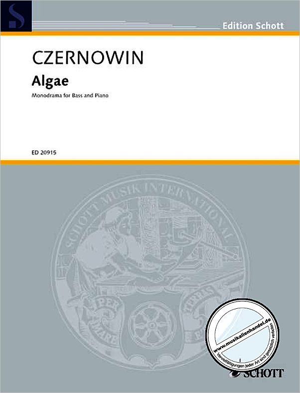Titelbild für ED 20915 - ALGAE (2009)