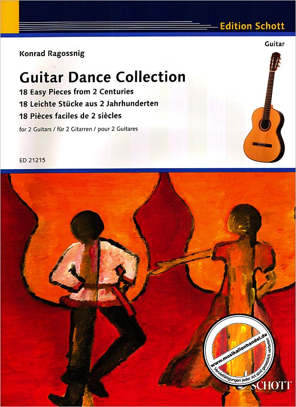Titelbild für ED 21215 - GUITAR DANCE COLLECTION