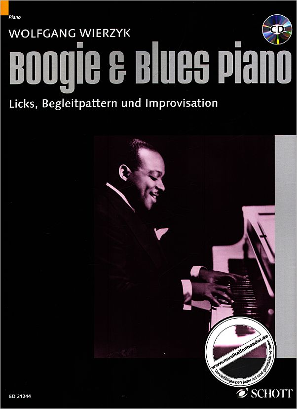 Titelbild für ED 21244 - BOOGIE + BLUES PIANO