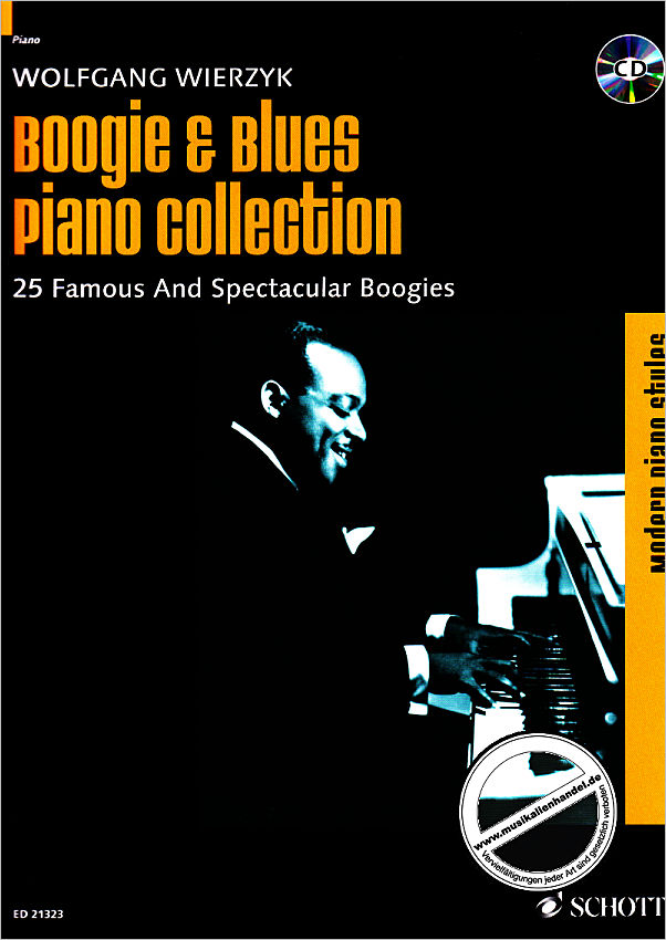 Titelbild für ED 21323 - BOOGIE + BLUES PIANO COLLECTION