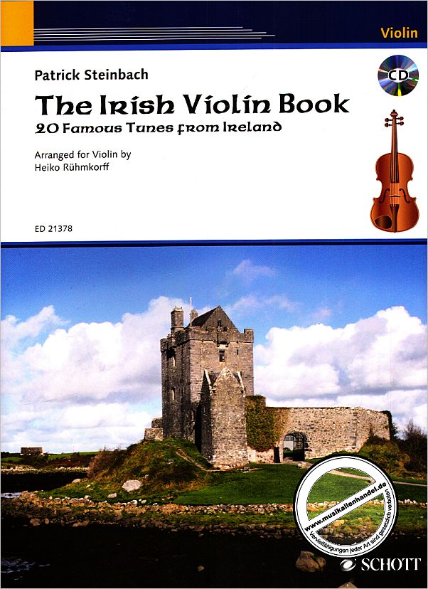 Titelbild für ED 21378D - THE IRISH VIOLIN BOOK