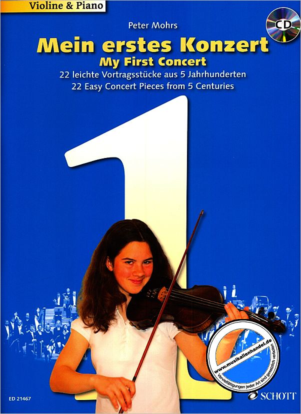 Titelbild für ED 21467 - MEIN ERSTES KONZERT
