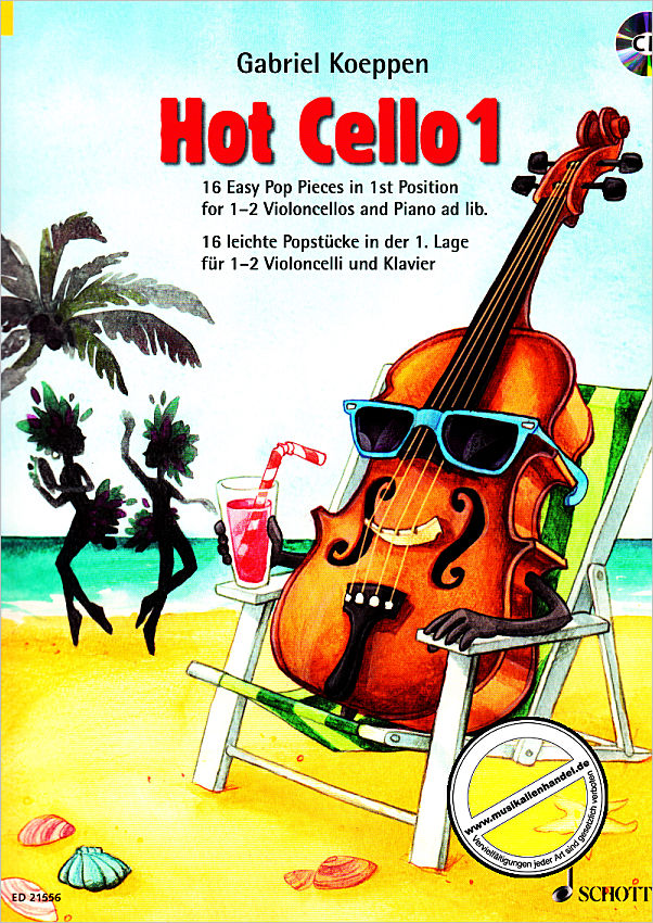 Titelbild für ED 21556 - HOT CELLO 1