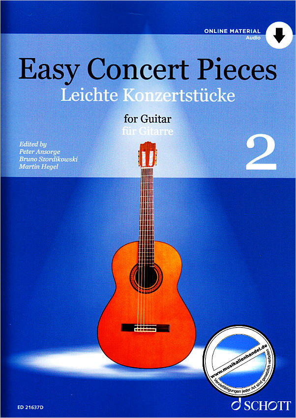 Titelbild für ED 21637D - Easy Concert pieces 2