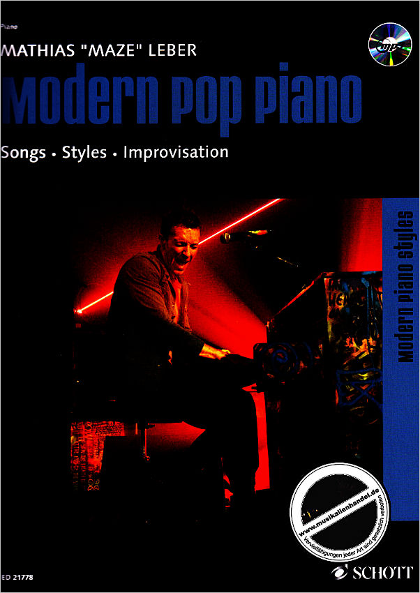 Titelbild für ED 21778 - MODERN POP PIANO