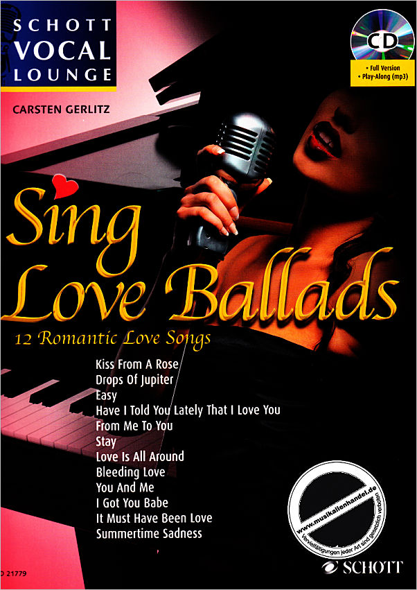 Titelbild für ED 21779 - SING LOVE BALLADS