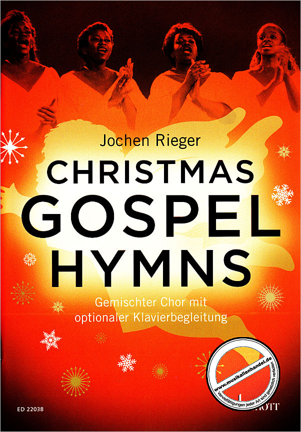 Titelbild für ED 22038 - CHRISTMAS GOSPEL HYMNS