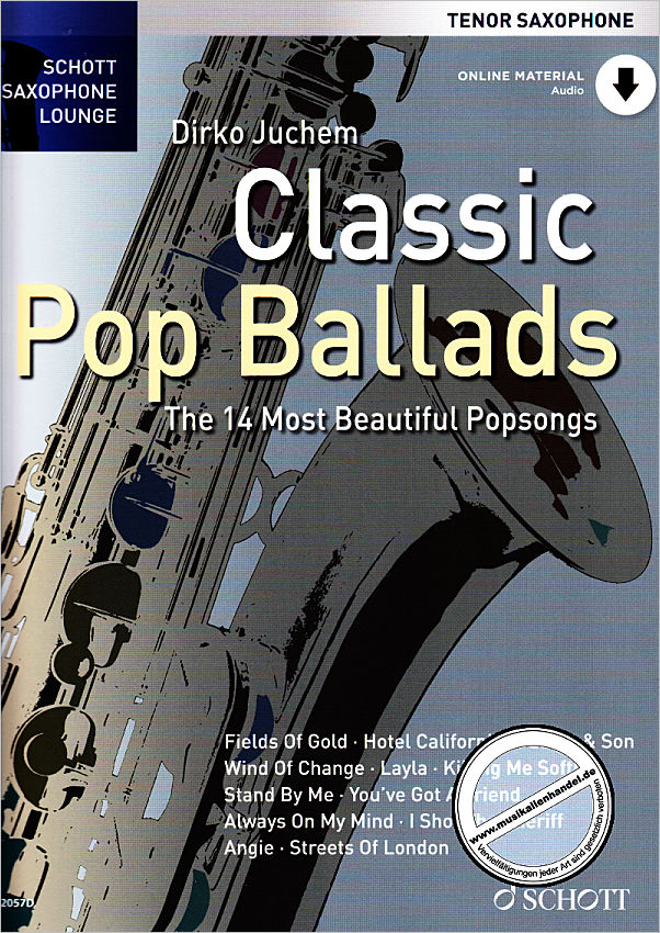 Titelbild für ED 22057D - Classic Pop ballads