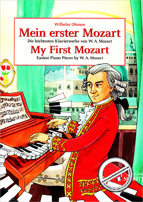 Titelbild für ED 22062 - MEIN ERSTER MOZART