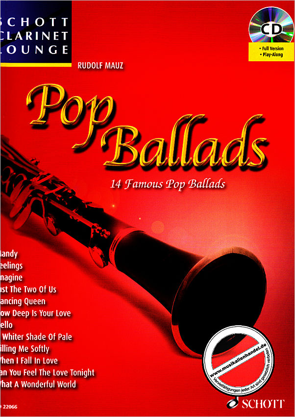 Titelbild für ED 22066 - POP BALLADS