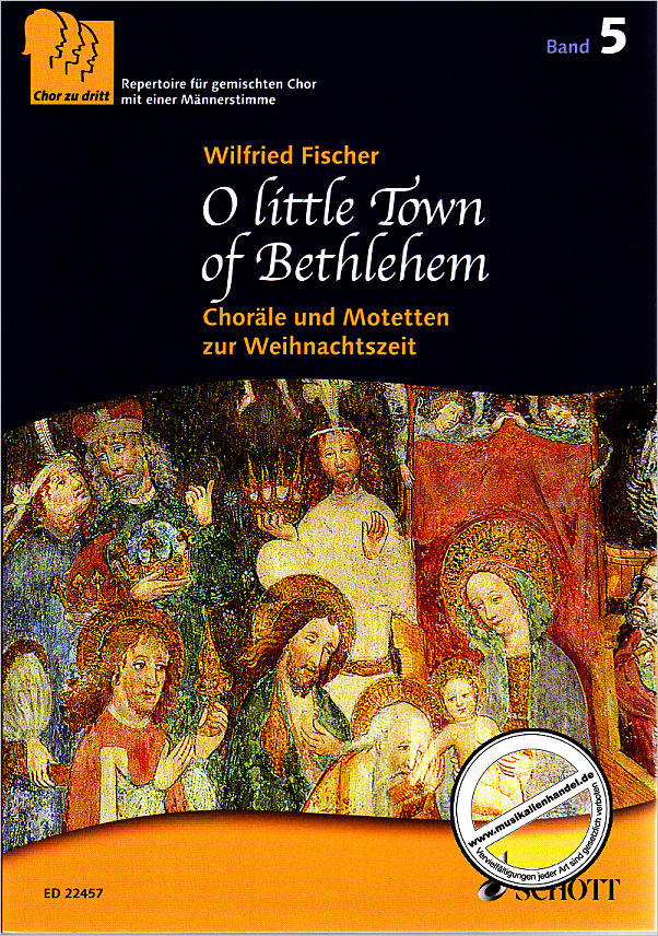 Titelbild für ED 22457 - O LITTLE TOWN OF BETHLEHEM