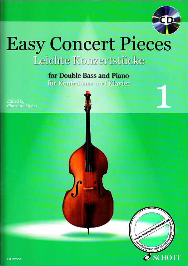 Titelbild für ED 22551 - Easy Concert pieces 1