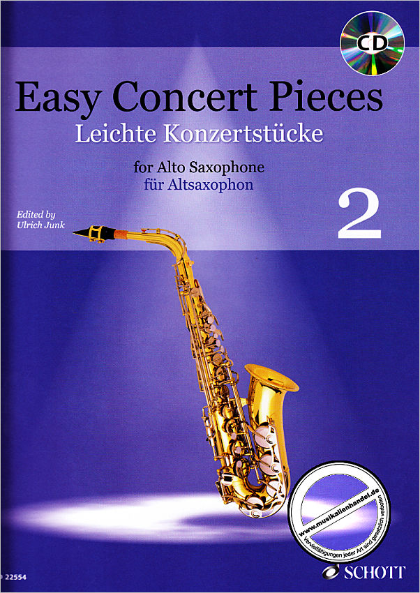 Titelbild für ED 22554 - Easy Concert pieces 2