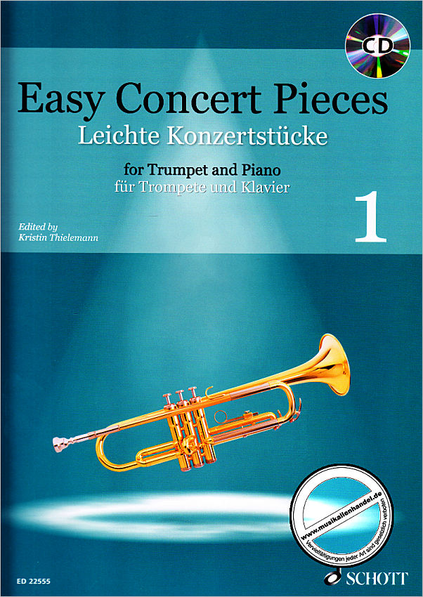 Titelbild für ED 22555 - Easy Concert pieces 1