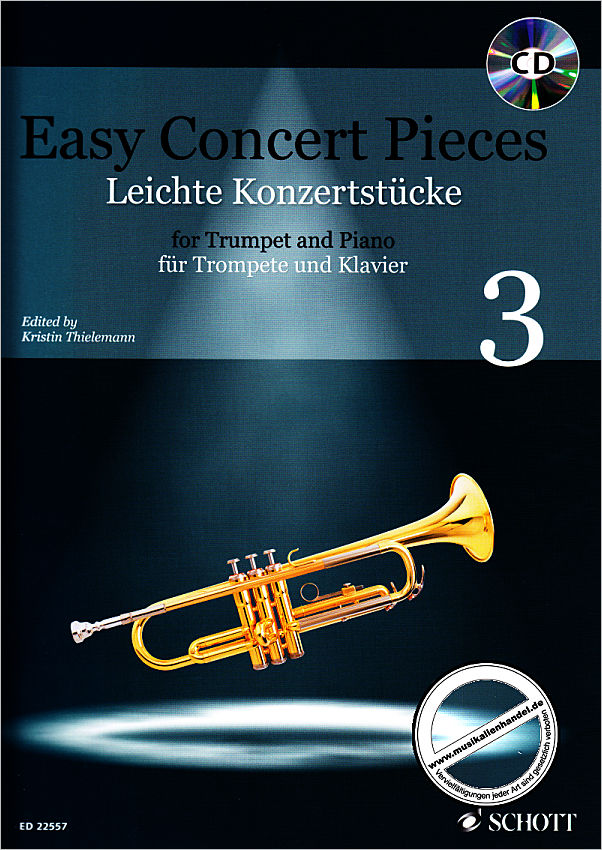 Titelbild für ED 22557 - Easy Concert pieces 3