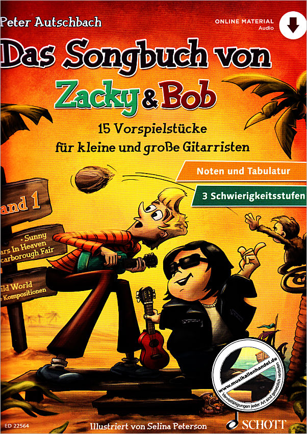 Titelbild für ED 22564 - Das Songbuch von Zacky + Bob