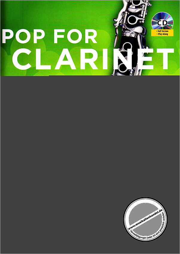 Titelbild für ED 22575 - Pop for Clarinet 2